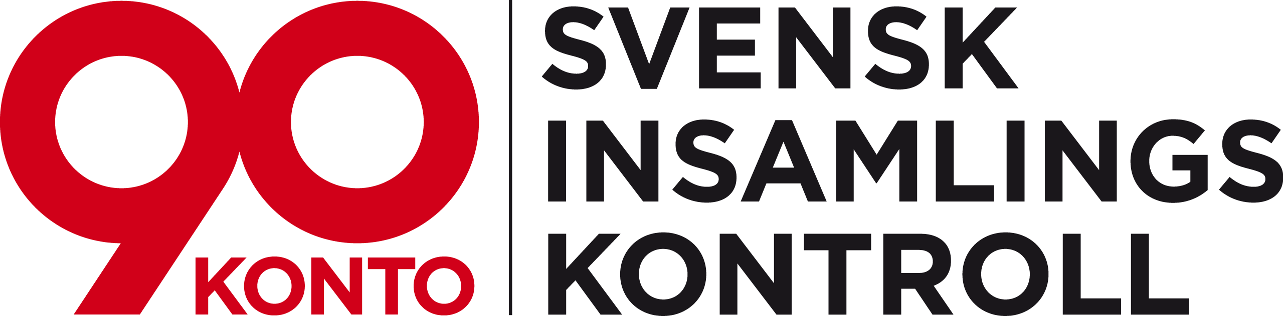 Logotyp för 90-konto av Svensk Insamlingskontroll